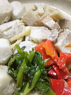 里芋と茹で豚のかす煮 -レシピのメイン写真