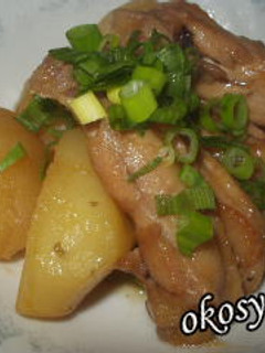 鶏手羽元とじゃがいもの煮込み-レシピのメイン写真