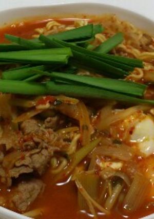 チゲラーメン-レシピのメイン写真