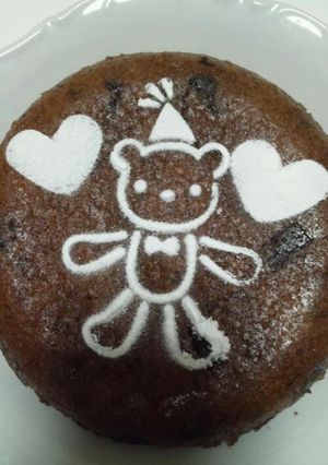 簡単♪炊飯器HMチョコバナナケーキ♪-レシピのメイン写真