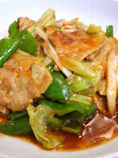 キャベツと豚肉の辛味噌炒め-レシピのメイン写真