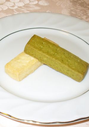 一度に作る☆抹茶&バニラショートブレッド-レシピのメイン写真