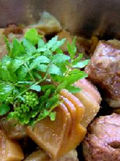 筍と豚肉の煮物-レシピのメイン写真