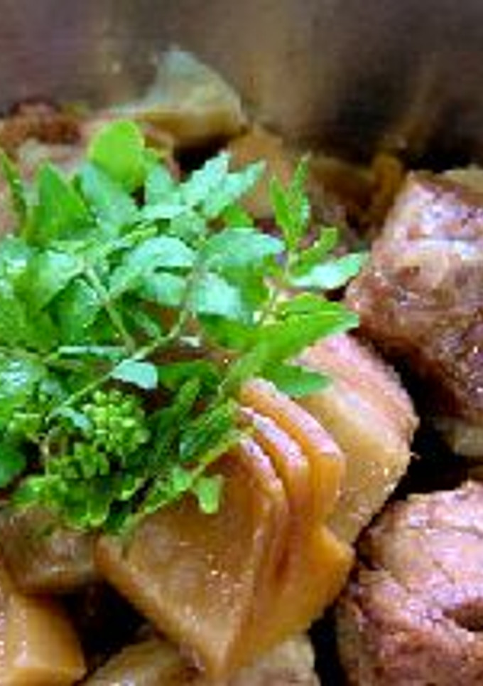 筍と豚肉の煮物-レシピのメイン写真