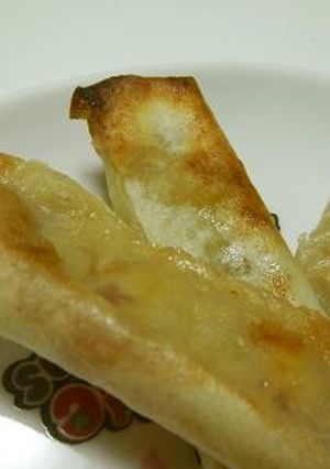 バナナチーズ餡のオヤツ春巻き-レシピのメイン写真