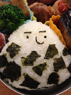万次郎さんのおにぎり☆キャラ弁-レシピのメイン写真