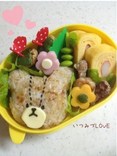 キャラ弁☆ジャッキー-レシピのメイン写真