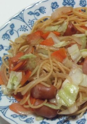 オイスターソースパスタ-レシピのメイン写真