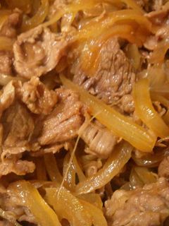 牛丼-レシピのメイン写真