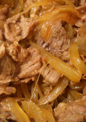 牛丼-レシピのメイン写真