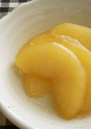 りんごのコンポート-レシピのメイン写真