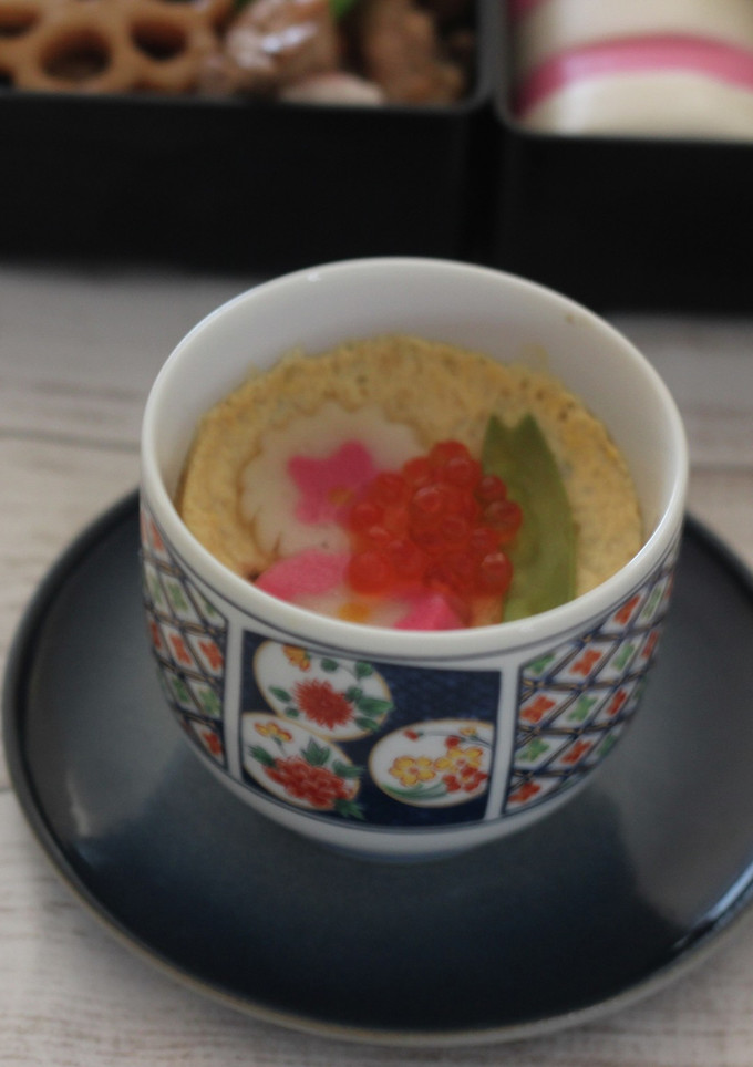 おもてなしに♪ゆり根の茶碗蒸し-レシピのメイン写真
