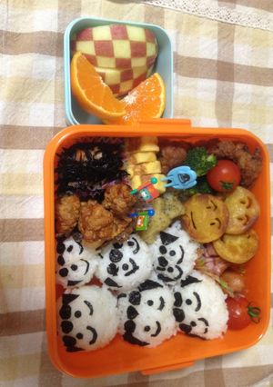 親子遠足のお弁当20121102-レシピのメイン写真