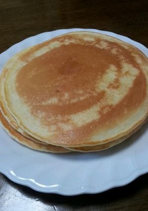 簡単、すぐできる!HMでパンケーキ!-レシピのメイン写真