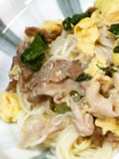 調味料は一つだけ!そうめんチャンプルー-レシピのメイン写真
