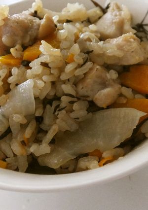 旦那が惚れた♡炊き込みご飯（かしわ飯）-レシピのメイン写真