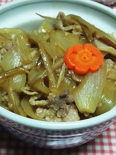 ごぼうの風味たっぷり豚丼-レシピのメイン写真