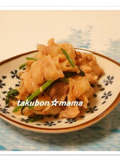 お弁当にも~豚バラほうれん草和え-レシピのメイン写真