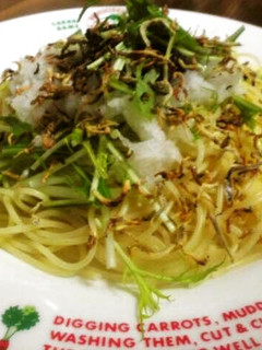 和風*乗せるだけの冷製おろしパスタ-レシピのメイン写真