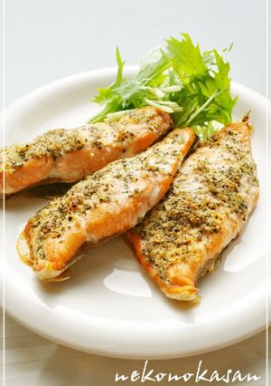 香りも美味しい＊鮭のグリル焼き♬-レシピのメイン写真