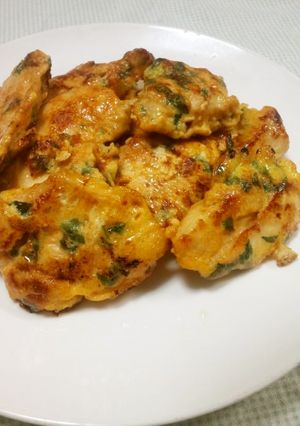 お弁当にも♪鶏胸肉の味噌ピカタ-レシピのメイン写真