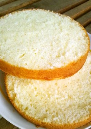 アレルギー対応のスポンジケーキ-レシピのメイン写真