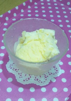 材料３つ♪簡単☆アイスクリーム♪-レシピのメイン写真