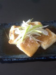フライパンで!とろっと揚げ出し豆腐-レシピのメイン写真