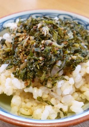 かぶの葉と 煮干の頭で ふりかけ作ろう-レシピのメイン写真