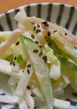 さっぱり☆新生姜のマヨサラダ♪-レシピのメイン写真