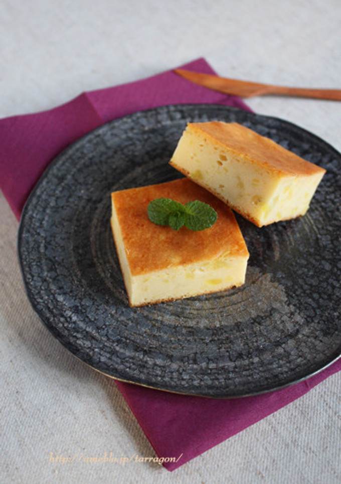 さつまいもとヨーグルトのしっとりケーキ-レシピのメイン写真