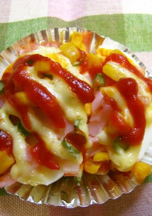 お弁当に♪カラフルゆで卵カップ-レシピのメイン写真