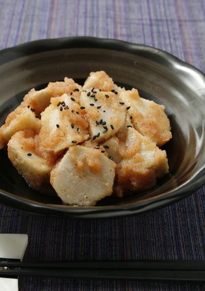 レンジで完成！里芋の白だし明太子和え-レシピのメイン写真