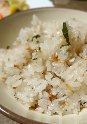 梅じゃこごはん-レシピのメイン写真