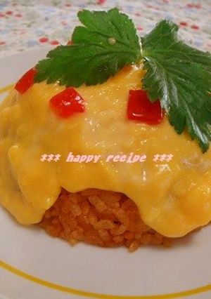 卵もライスも完璧！簡単オムライスのコツ-レシピのメイン写真
