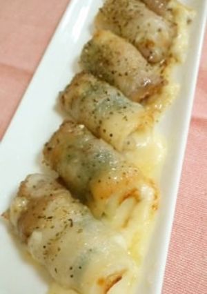 カリッ♪トロッ♪豚の大葉チーズ巻き焼き-レシピのメイン写真
