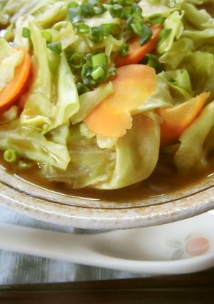 ダイエット！白滝野菜ラーメン＊カレー味＊-レシピのメイン写真