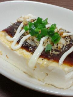 即出来る*豆腐だけで簡単お好み焼き風-レシピのメイン写真