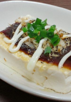 即出来る＊豆腐だけで簡単お好み焼き風-レシピのメイン写真