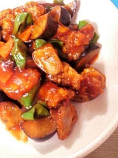 お惣菜の唐揚げで簡単酢豚-レシピのメイン写真