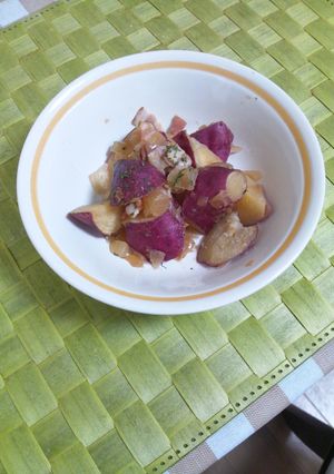 サツマイモとベーコンの炒め煮-レシピのメイン写真