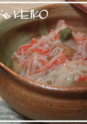 【農家のレシピ】冬瓜のかにかまあんかけ-レシピのメイン写真