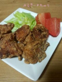 ジューシー*鶏の唐揚げ-レシピのメイン写真