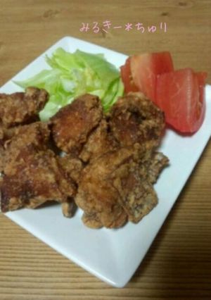 ジューシー＊鶏の唐揚げ-レシピのメイン写真