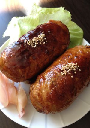 新生姜入り！肉巻きおにぎり-レシピのメイン写真