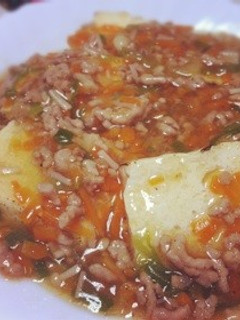 焼き豆腐の野菜あんかけ-レシピのメイン写真