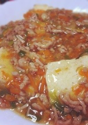 焼き豆腐の野菜あんかけ-レシピのメイン写真