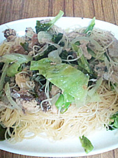 鯖ビーフン-レシピのメイン写真