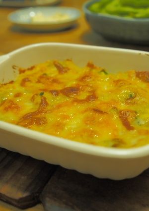 かぼちゃと鶏ひき肉のあっさりグラタン-レシピのメイン写真