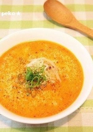 簡単ピリ辛！担々スープ☆担々麺にも♪-レシピのメイン写真